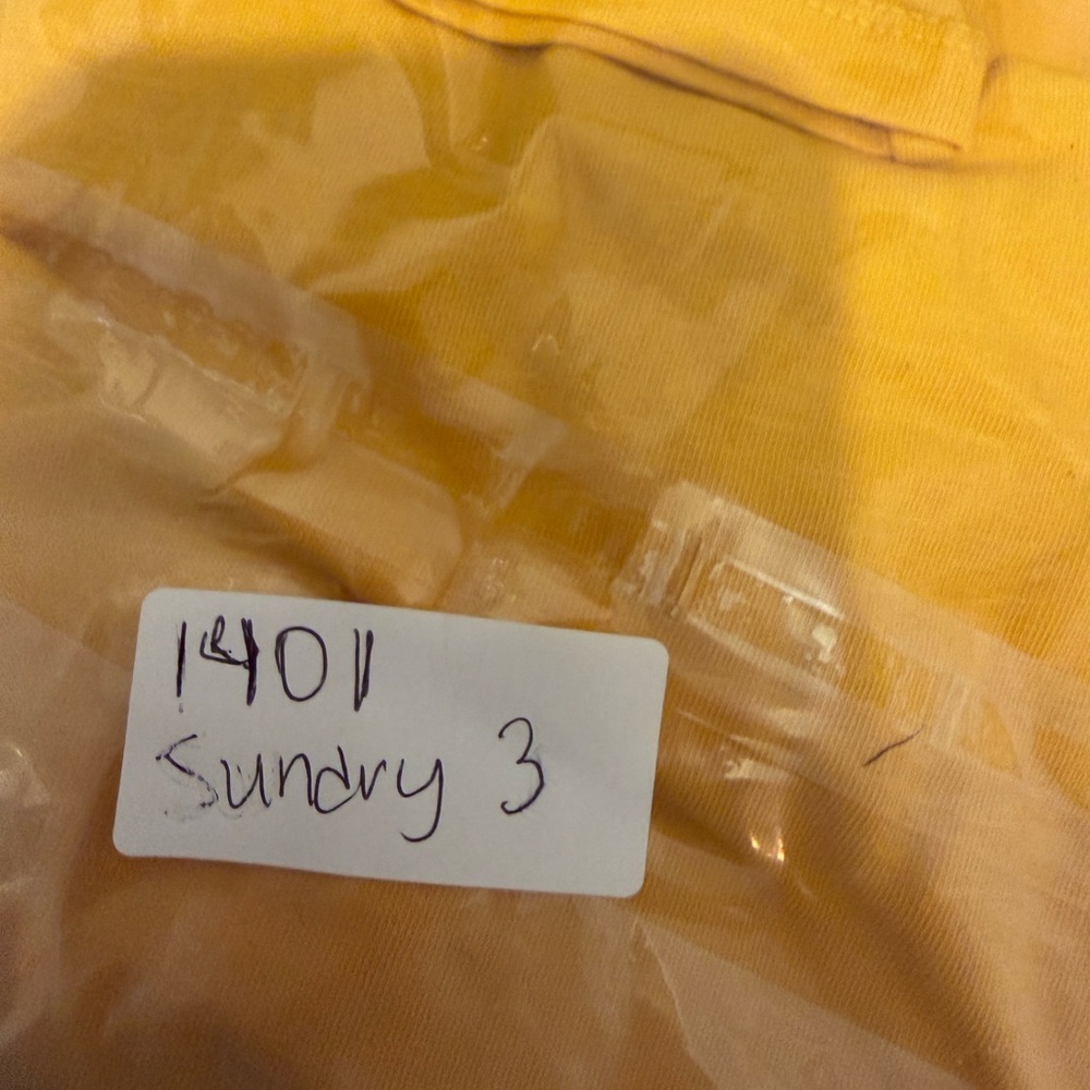 NWT Sundry Women's Asymmetrical Strap Cami Yellow/Orange Size 3 (Large) - Picture 12 of 13